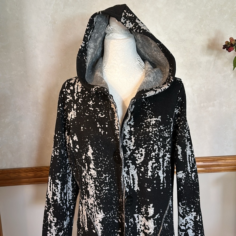Habitat Black and White Women's Jacket size Small - Picture 4 of 10